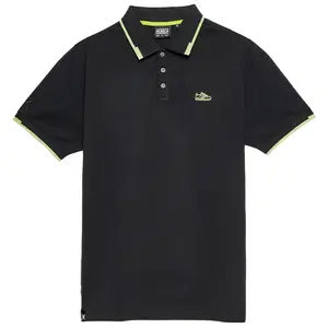 Поло с коротким рукавом Munich Slam Lifestyle, черный