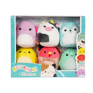 SQMM — набор из 6 плюшевых игрушек (Microallows 2,5) Squishmallows