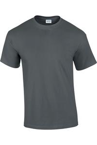 Футболка Gildan Ultra Cotton с короткими рукавами, темно-серый