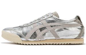 Onitsuka Tiger MEXICO 66 Lifestyle Shoes Women's Low-top Silver