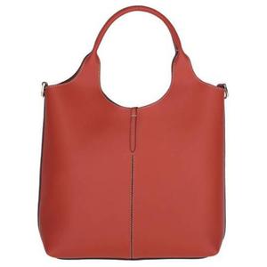 TOD'S Кожаная сумка через плечо, кроссбоди, маленькая женская красная