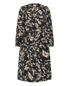 KAFFE CURVE Платье 'KColla' в черном цвете