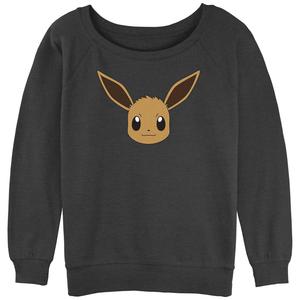 Терри с напуском и рисунком Pokémon Eevee Face для юниоров Licensed Character