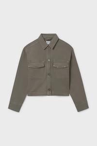 Детская джинсовая куртка Mayoral, зеленый