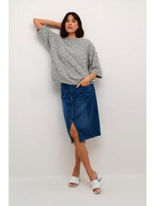 Свитер Kaffe, серый меланж