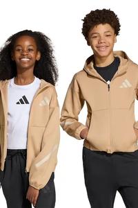 Детская толстовка Adidas, коричневый
