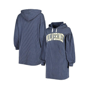 Женское темно-синее платье Tri-Blend в винтажном стиле Michigan Wolverines Game Winner Gameday Couture, темно-синий