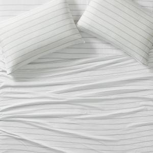 Комплект простыней Koolaburra от UGG Koolawash Koolaburra by UGG, цвет Wild Dove Stripe