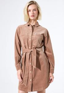 Платье Garcia Shirt dress, Teddybear/Brown