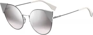 Солнцезащитные очки Fendi FF0190/S 010 Palladium FF0190/S «Кошачий глаз», линзы категории 2