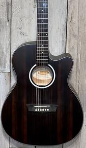 Акустическая гитара Washburn Washburn DFEACE-U 2021 Ebony, Amazing Sounding and Wonderful to Play !