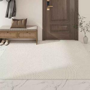 AOVOC Ковер 120х140 см из ПВХ, для входной двери, водонепроницаемый, нескользящий, с римским узором, можно резать