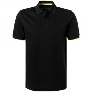 HUGO BOSS Мужская черная поло