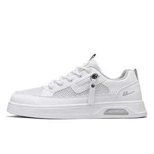 Износостойкие низкие мужские кроссовки WARRIOR, White Gray