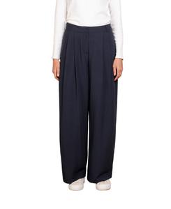 Женские широкие брюки с драпировкой Celtic & Co, Dark navy