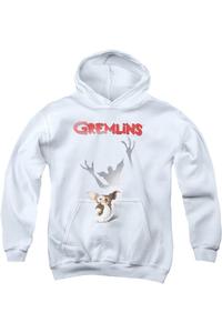 Толстовка с капюшоном Gremlins Shadow Youth Gildan, белый