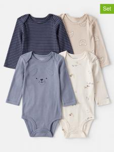 Carter's Комплект из 4 разноцветных боди