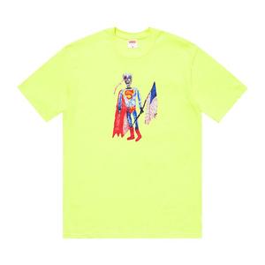 Футболка Supreme Skeleton Tee Bright Yellow, желтый