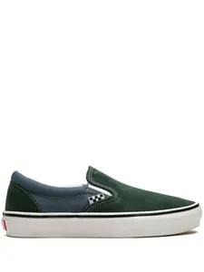 Слипоны Skate Slip-On Mountain View Vans, зеленый