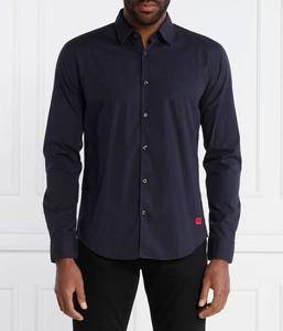Рубашка мужская Hugo хлопковая, синий