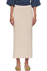 Юбка миди Franca Baserange, бежевый