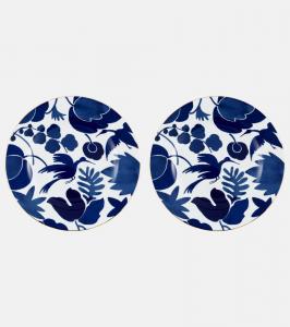 Набор обеденных тарелок Wildbird из 2 штук La DoubleJ, Wildbird Blue