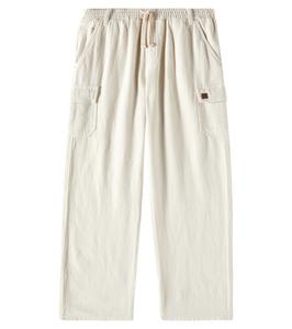 Брюки-карго из хлопка и льна Tartine et Chocolat, Greige