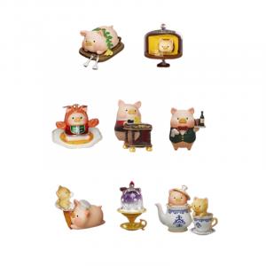 Lulu Pig пятиконечная звезда коллекция для столовой модная игрушка мистери боксы одиночный мистери бокс/полный набор 8 шт 52TOYS