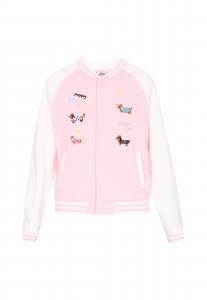 MYMO Демисезонная куртка в цвете Rose, Wool White