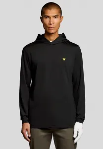 Толстовка с капюшоном для гольфа Lyle & Scott, Z Jet Black