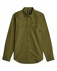 Рубашка на пуговицах классического кроя G-STAR Marine, Olive