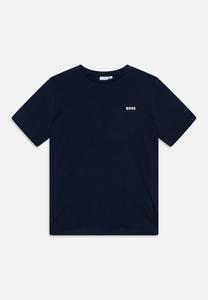 Базовая футболка SHORT SLEEVES TEE UNISEX BOSS Kidswear, темно-синий