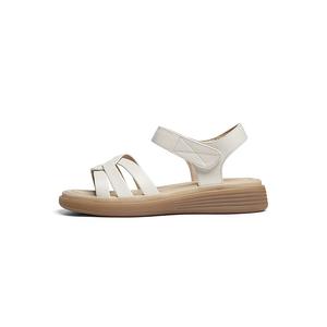 RED DRAGONFLY Женские сандалии на одной застежке экрю, цвет Ecru