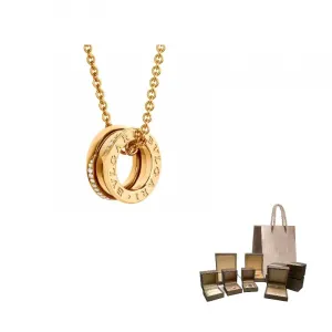 BVLGARI Золотое ожерелье 18 карат для женщин Gold