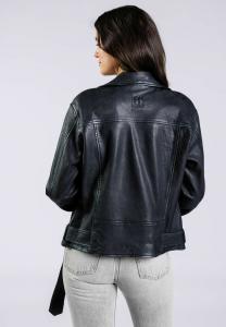 Кожаная куртка BE PERFECTO Freaky Nation, серый