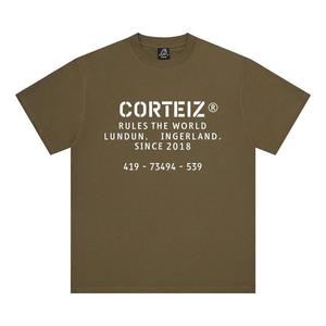 Футболка Corteiz OG Stencil Tee, Khaki