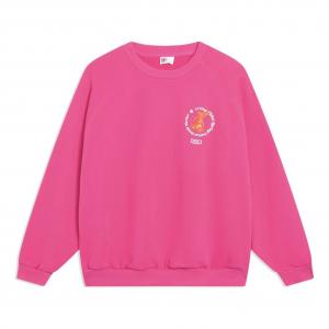 Спортивная толстовка Li-Ning Chinese Culture Graphic Sweatshirt 'Pink' AWDT237-5, розовый