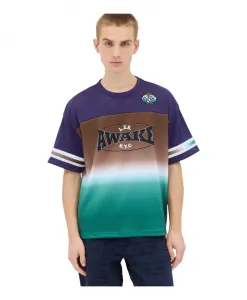 Сетчатая футбольная майка с графическим логотипом Awake Ny, мультиколор