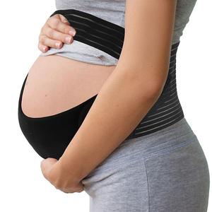 Бандаж для живота при беременности, дышащий пояс для поддержки Unique Bargains, Black