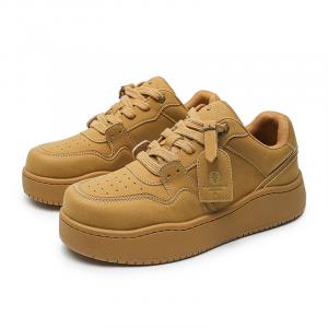 Низкие кроссовки для скейтбординга унисекс желтые MPZY, Yellow