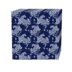 Набор салфеток из 4 шт., 100 % хлопок, 20x20 дюймов, цветочный 186