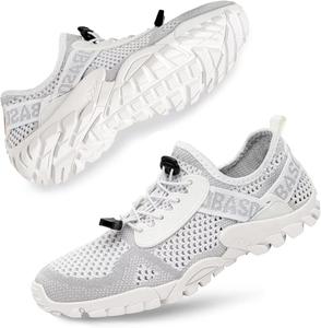 Водные тапочки SOBASO для женщин и мужчин, быстросохнущие для плавания, пляжа, водного спорта, дайвинга, походов, парусного спорта и путешествий, белый