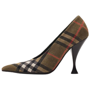 Burberry Cameo Slim Heel High Heels 9cm женские коричневые