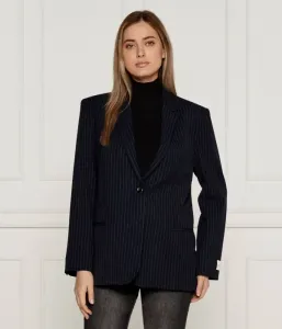 Элегантный жакет slim fit Calvin Klein, темно-синий