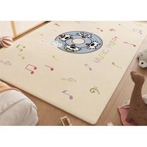 Budis Ковер 140х200 см для гостиной/детской, washable, waterproof, easy to clean, модель BJ-287 Music Puppy