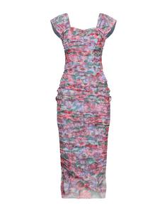 Макси платье Dolce&Gabbana, небесно-голубой