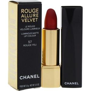 Губная помада Chanel Rouge Allure Velvet, 57 rouge feu, 3,5 г