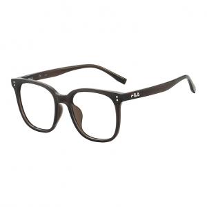FILA Пластиковая квадратная оправа очков от близорукости унисекс, 07F7 Transparent Coffee