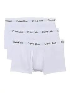 Трусы-боксеры с логотипом (упаковка из трех шт.) Calvin Klein, белый