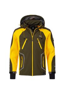 Куртка софтшелл, куртка стандартного кроя Rock Creek, темно-зеленый